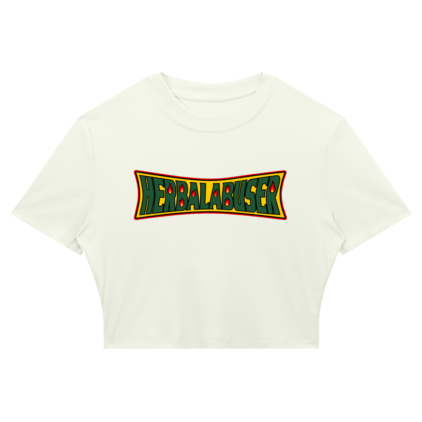 H.A Banner Crop Tee