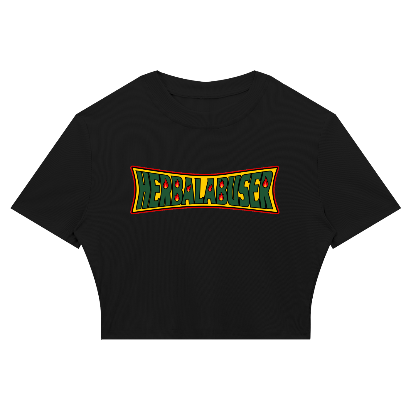 H.A Banner Crop Tee